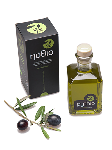 Pythio | Premiium Organic Extra Virgin Olive Oil Packaging